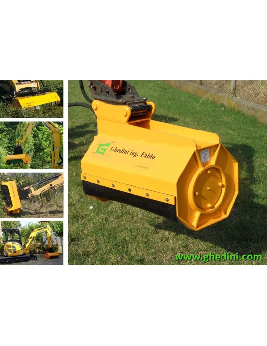 débrousailleuse pour mini-pelle