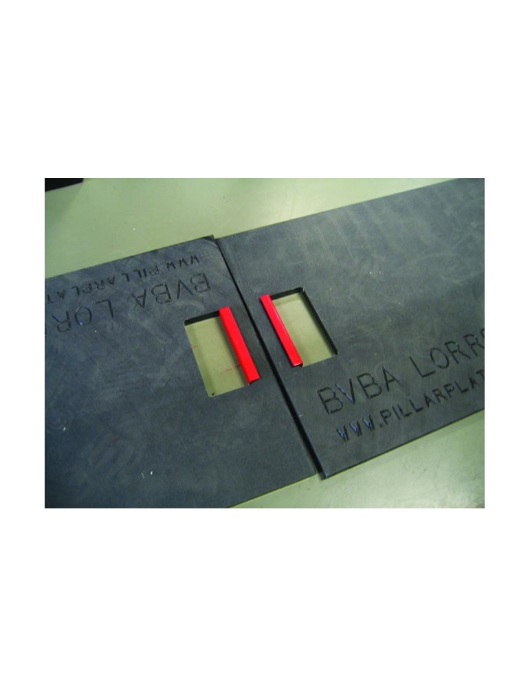 connecteur plaques de roulage