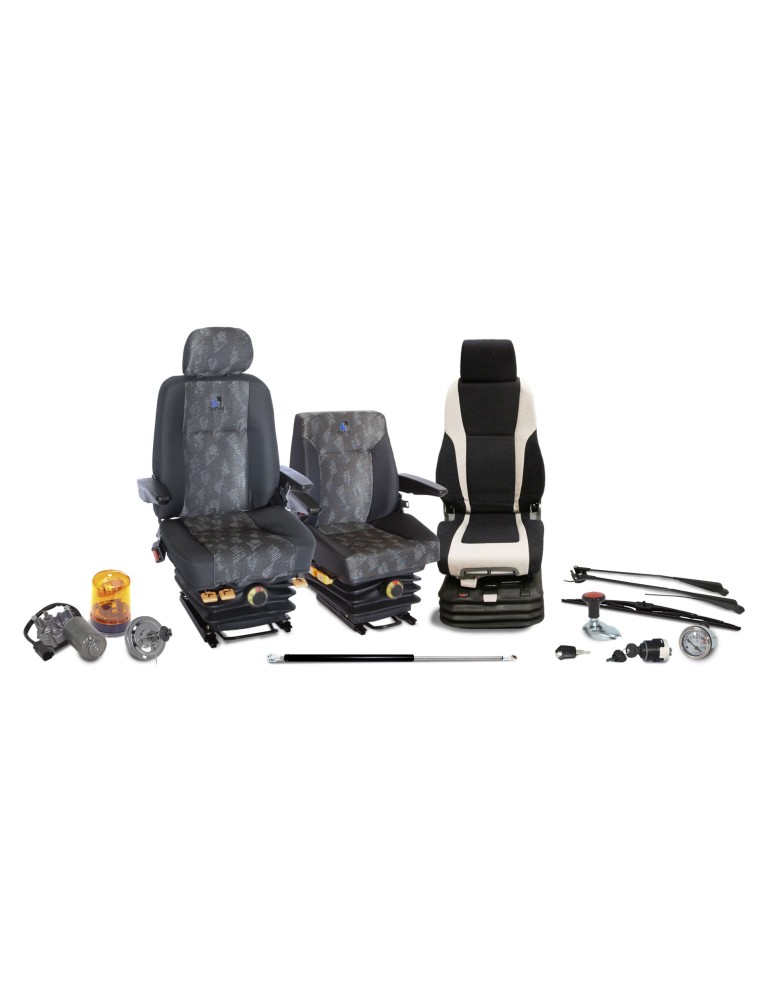 Composants de cabine pour engins toutes marques