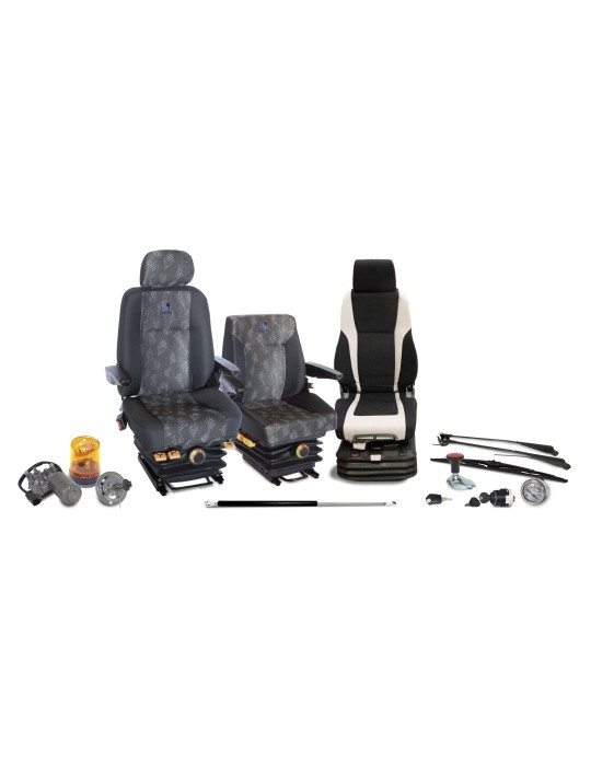 Composants de cabine pour engins toutes marques