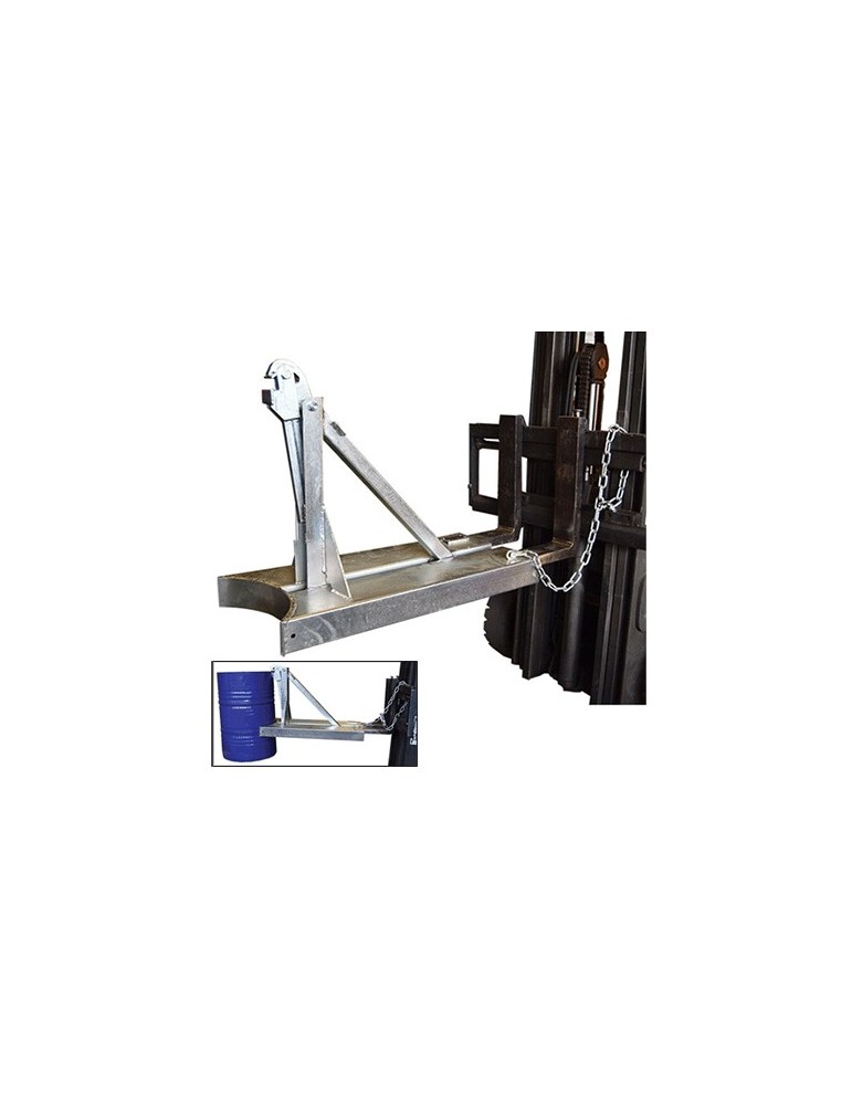 Pince à fûts galvanisée 2