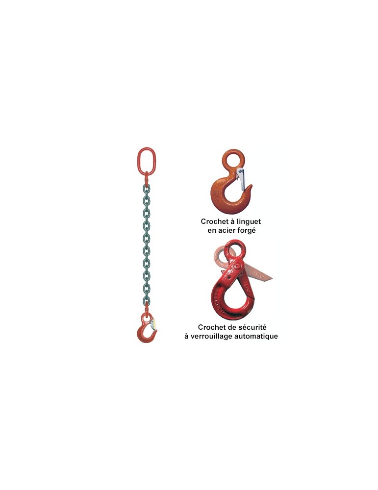 Chaine de levage-élingues-sangles