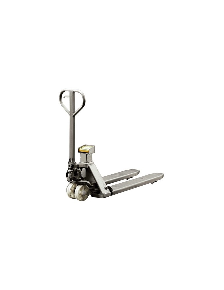 Transpalette Inox peseur 2000kg 2
