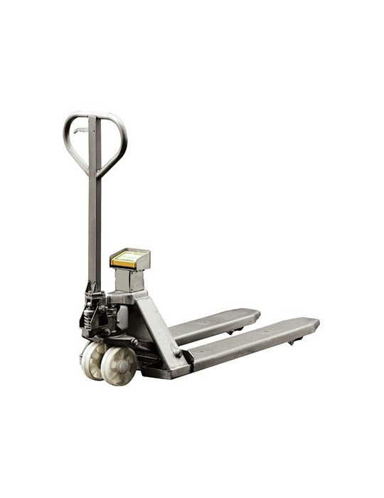 Transpalette Inox peseur 2000kg