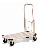 chariot aluminium à timon rabattable AP