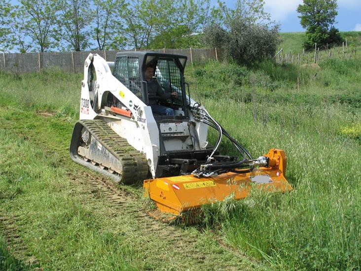 Broyeur hydraulique BERTI pour mini-chargeur