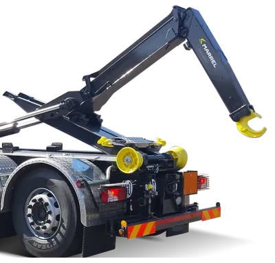 Grues articulées sur camions - Bras de levage- Bras ampiroll- Hayon élévateur