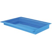 Bacs de rétention posés sur longerons