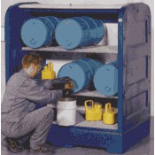 Box de stockage extérieur avec volet roulant