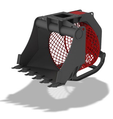 Godet cribleur rotatif 2