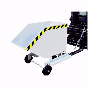 Chariots bennes basculants galvanisés