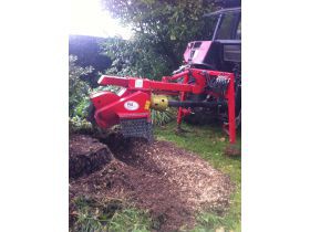 rogneuse de souches pour mini-pelle