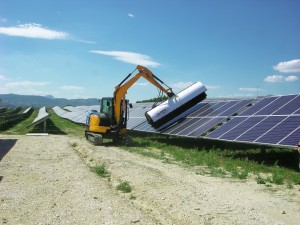 Balayeuse pour Paneaux Solaires Manta Solar