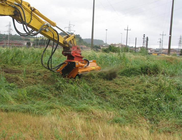 Tête de broyage hydraulique BERTI  NKR/SB