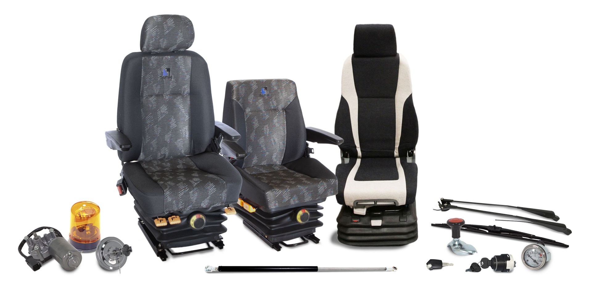 Composants de cabine pour engins toutes marques 2