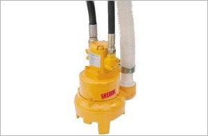 Pompe de relevage pour vidange de zones inondées GHEDINI 