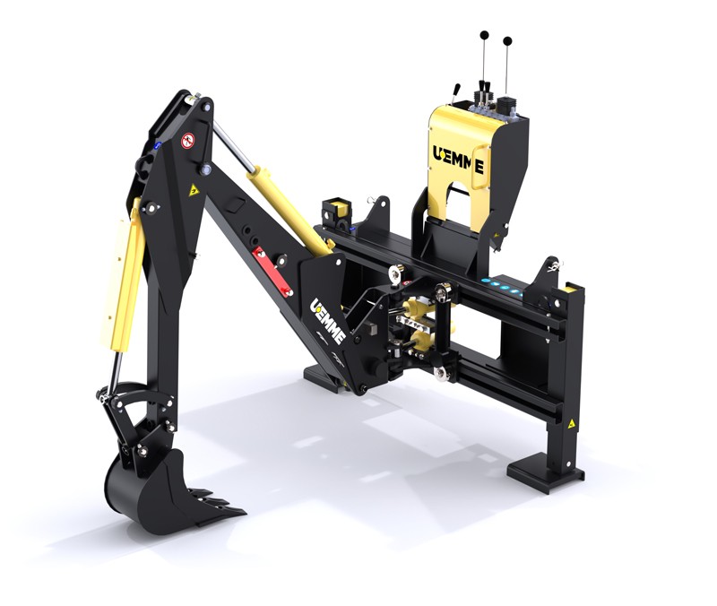 Les pelles rétro hydrauliques