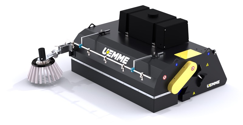 Balayeuse avec ramasseur