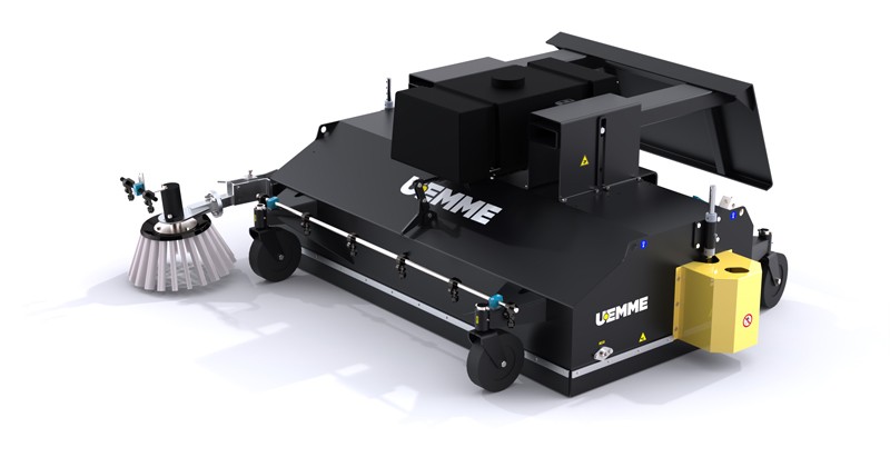 Balayeuse avec ramasseur 2