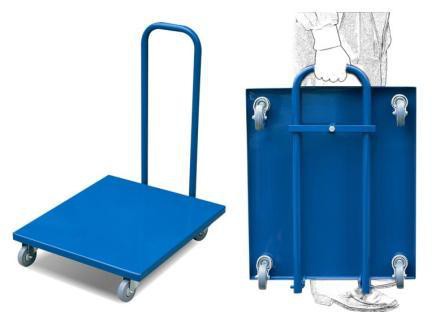 Chariot à timon repliable