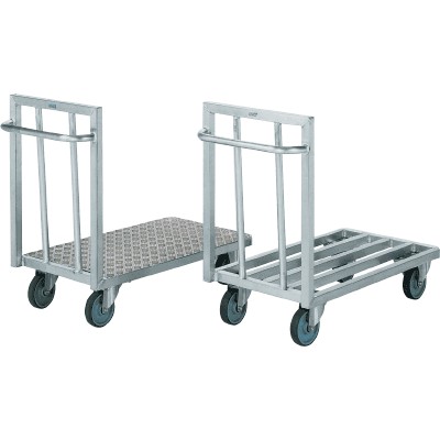 Chariots a plate forme ALU et INOX